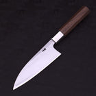 Deba White Steel #1 Walnut Handle 150mm (5.9”)-[Musashi]-[Japanese-Kitchen-Knives]