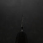 Deba White Steel #2 Kasumi Buffalo Ebony Handle 150mm (5.9”)-[Musashi]-[Japanese-Kitchen-Knives]