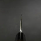 Deba White Steel #2 Kasumi Buffalo Ebony Handle 180mm (7”)-[Musashi]-[Japanese-Kitchen-Knives]