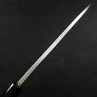 Deba White Steel #2 Kasumi Buffalo Ebony Handle 180mm (7”)-[Musashi]-[Japanese-Kitchen-Knives]