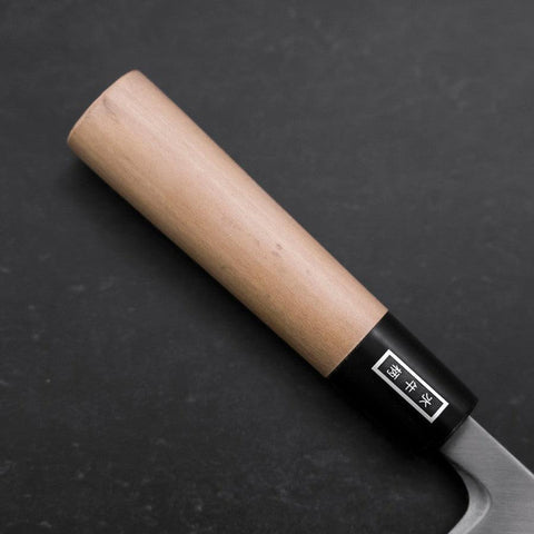 Deba White Steel #2 Kasumi Buffalo Magnolia Handle 165mm (6.5”)-[Musashi]-[Japanese-Kitchen-Knives]