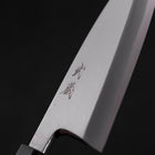 Deba White Steel #2 Kasumi Buffalo Teak Handle 150mm (5.9”)-[Musashi]-[Japanese-Kitchen-Knives]