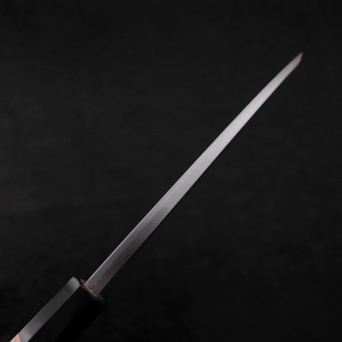 Deba White Steel #2 Kasumi Buffalo Teak Handle 180mm (7”)-[Musashi]-[Japanese-Kitchen-Knives]