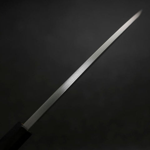 Deba White Steel #2 Kasumi Buffalo Teak Handle 195mm (7.7”)-[Musashi]-[Japanese-Kitchen-Knives]