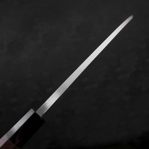 Deba White Steel #2 Kasumi Buffalo Wenge Handle 180mm (7”)-[Musashi]-[Japanese-Kitchen-Knives]