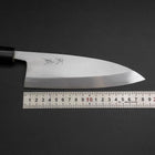 Deba White Steel #2 Kasumi Cherry Handle 180mm (7”)-[Musashi]-[Japanese-Kitchen-Knives]