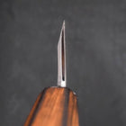 Deba White Steel #2 Kasumi Sumi Urushi Handle 120mm (4.7”)-[Musashi]-[Japanese-Kitchen-Knives]