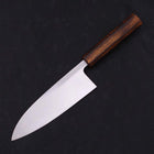 Deba White Steel #2 Kasumi Sumi Urushi Handle 180mm (7”)-[Musashi]-[Japanese-Kitchen-Knives]