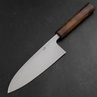 Deba White Steel #2 Kasumi Sumi Urushi Handle 180mm (7”)-[Musashi]-[Japanese-Kitchen-Knives]