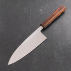 Deba White Steel #2 Kasumi Sumi Urushi Handle 180mm (7”)-[Musashi]-[Japanese-Kitchen-Knives]