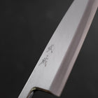 Deba White Steel #2 Kasumi Sumi Urushi Handle 180mm (7”)-[Musashi]-[Japanese-Kitchen-Knives]