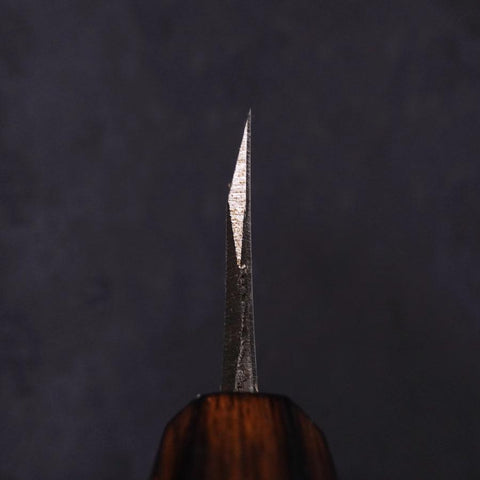 Deba White Steel #2 Kasumi Sumi Urushi Handle 180mm (7”)-[Musashi]-[Japanese-Kitchen-Knives]