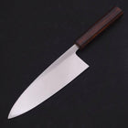 Deba White Steel #2 Kasumi Sumi Urushi Handle 195mm (7.7”)-[Musashi]-[Japanese-Kitchen-Knives]