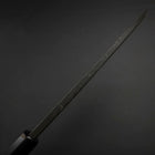 Deba White Steel #2 Kurouchi Buffalo Ebony Handle 180mm (7”)-[Musashi]-[Japanese-Kitchen-Knives]