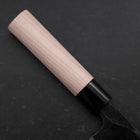 Deba White Steel #2 Kurouchi Magnolia Handle 165mm (6.5”)-[Musashi]-[Japanese-Kitchen-Knives]