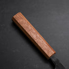 Deba White Steel #2 Kurouchi Oak Handle 150mm (5.9”)-[Musashi]-[Japanese-Kitchen-Knives]