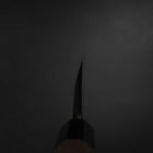 Deba White Steel #2 Kurouchi Tsuchime Walnut Handle 165mm (6.5”)-[Musashi]-[Japanese-Kitchen-Knives]