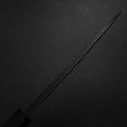 Deba White Steel #2 Kurouchi Tsuchime Walnut Handle 165mm (6.5”)-[Musashi]-[Japanese-Kitchen-Knives]