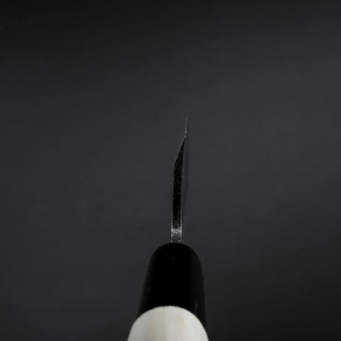 Deba White Steel #2 Nashiji Magnolia Handle 105mm (4.1”)-[Musashi]-[Japanese-Kitchen-Knives]