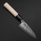Deba White Steel #2 Nashiji Magnolia Handle 105mm (4.1”)-[Musashi]-[Japanese-Kitchen-Knives]