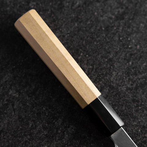 Fuguhiki White Steel #3 Kasumi Buffalo Magnolia Handle 240mm (9.4”)-[Musashi]-[Japanese-Kitchen-Knives]