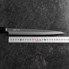 Fuguhiki White Steel #3 Kasumi Buffalo Magnolia Handle 240mm (9.4”)-[Musashi]-[Japanese-Kitchen-Knives]