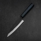 Funayuki Blue Steel #2 Kurouchi Dark Blue Urushi Handle 145mm (5.7”)-[Musashi]-[Japanese-Kitchen-Knives]