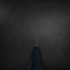 Funayuki Blue Steel #2 Kurouchi Dark Blue Urushi Handle 145mm (5.7”)-[Musashi]-[Japanese-Kitchen-Knives]