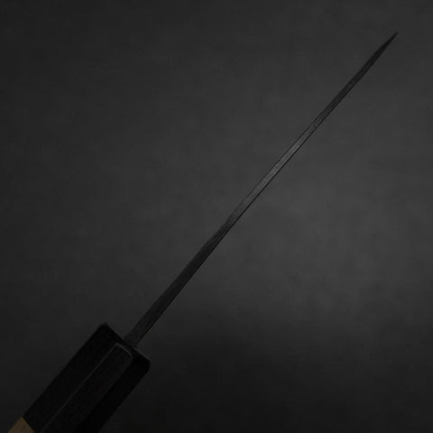 Funayuki Blue Steel #2 Kurouchi Walnut Handle 100mm (3.9”)-[Musashi]-[Japanese-Kitchen-Knives]