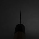 Funayuki Blue Steel #2 Kurouchi Walnut Handle 120mm (4.7”)-[Musashi]-[Japanese-Kitchen-Knives]