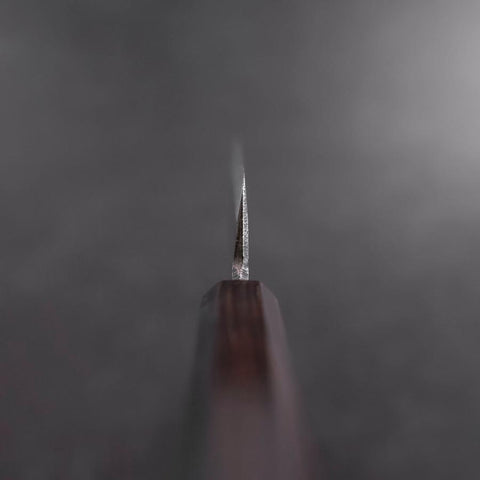 Funayuki Sabaki Blue Steel #2 Kurouchi Ebony Handle 165mm (6.5”)-[Musashi]-[Japanese-Kitchen-Knives]