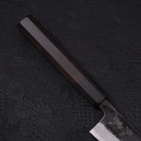 Funayuki Sabaki Blue Super Kurouchi Buffalo Ebony Handle 135mm (5.3”)-[Musashi]-[Japanese-Kitchen-Knives]