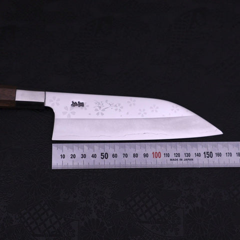 Funayuki Silver Steel #3 Sakura Walnut Handle 165mm (6.5”)-[Musashi]-[Japanese-Kitchen-Knives]