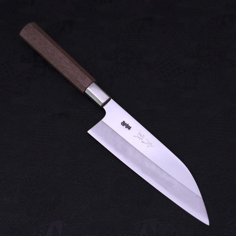 Funayuki Silver Steel #3 Walnut Handle 165mm (6.5”)-[Musashi]-[Japanese-Kitchen-Knives]