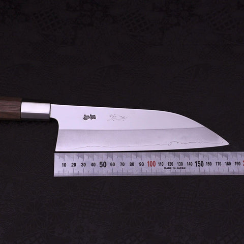 Funayuki Silver Steel #3 Walnut Handle 180mm (7”)-[Musashi]-[Japanese-Kitchen-Knives]