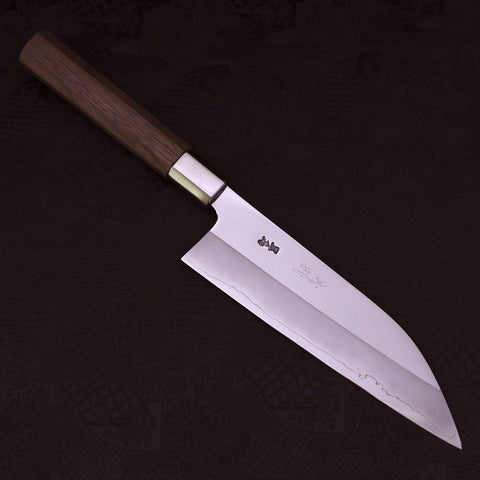Funayuki Silver Steel #3 Walnut Handle 180mm (7”)-[Musashi]-[Japanese-Kitchen-Knives]