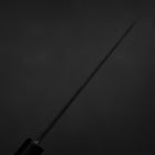 Funayuki White Steel #2 Kurouchi Buffalo Magnolia Handle 155mm (6.1”)-[Musashi]-[Japanese-Kitchen-Knives]