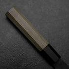Funayuki White Steel #2 Kurouchi Buffalo Magnolia Handle 155mm (6.1”)-[Musashi]-[Japanese-Kitchen-Knives]