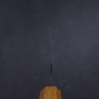 Funayuki White Steel #2 Kurouchi Oak Handle 155mm (6.1”)-[Musashi]-[Japanese-Kitchen-Knives]