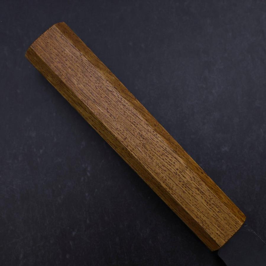 Funayuki White Steel #2 Kurouchi Oak Handle 155mm (6.1”)-[Musashi]-[Japanese-Kitchen-Knives]