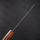 Funayuki White Steel #2 Kurouchi Sumi Urushi Handle 150mm (5.9”)-[Musashi]-[Japanese-Kitchen-Knives]