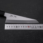 Garasuki Boning Knife White Steel #2 Polished Buffalo Teak Handle 150mm (5.9”)-[Musashi]-[Japanese-Kitchen-Knives]