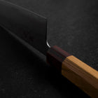 Gyuto 440C Nashiji Damascus Zelkova Handle 210mm (8.3”)-[Musashi]-[Japanese-Kitchen-Knives]