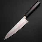 Gyuto 440C Nashiji Mirror Damascus Fire Urushi Handle 180mm (7”)-[Musashi]-[Japanese-Kitchen-Knives]
