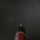 Gyuto AUS-10 Damascus Red Cherry Handle 210mm (8.3”)-[Musashi]-[Japanese-Kitchen-Knives]