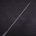 Gyuto AUS-10 Tsuchime Damascus Dark-Blue Urushi Handle 240mm (9.4”)-[Musashi]-[Japanese-Kitchen-Knives]