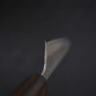 Gyuto AUS-10 Tsuchime Damascus Sumi Urushi Handle 210mm (8.3”)-[Musashi]-[Japanese-Kitchen-Knives]