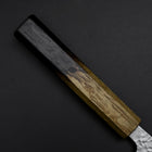 Gyuto AUS-10 Tsuchime Damascus Yaki Urushi Handle 210mm (8.3”)-[Musashi]-[Japanese-Kitchen-Knives]