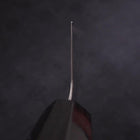 Gyuto AUS-10 Wave Nickel Damascus Buffalo Magnolia Handle 210mm (8.3”)-[Musashi]-[Japanese-Kitchen-Knives]
