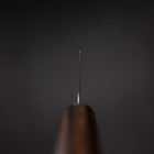 Gyuto AUS-10 Wave Nickel Damascus Sumi Urushi Handle 210mm (8.3”)-[Musashi]-[Japanese-Kitchen-Knives]